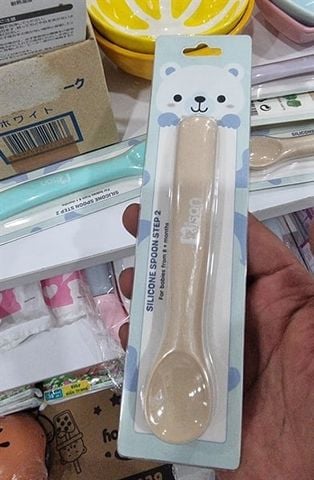 THÌA MISAN SILICONE STEP 2 8M+
