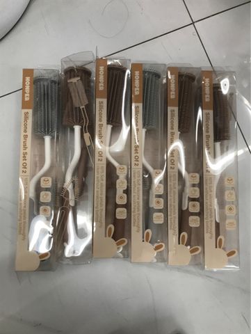 Cọ bình silicon Honper 3 chi tiết HONPER 222