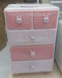 TỦ 4 TẦNG THỎ HOLLA 09208 - PINK
