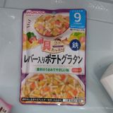 Nui Wakodo Gan gà & khoai tây 9M 80g