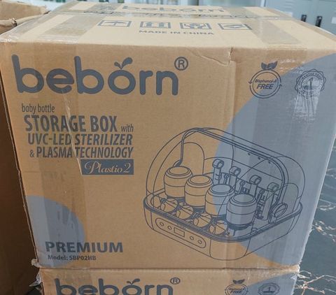 MÁY ÚP BÌNH TIỆT TRÙNG UVC BEBORN PLASTIO 2
