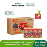 SỮA NƯỚC GROWPLUS + ĐỎ 180ML NUTIFOOD