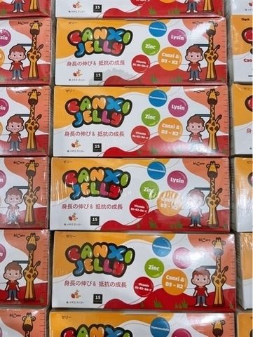 THẠCH CANXI BICARE JELLY ĂN NGON CAO LỚN TĂNG ĐỀ KHÁNG