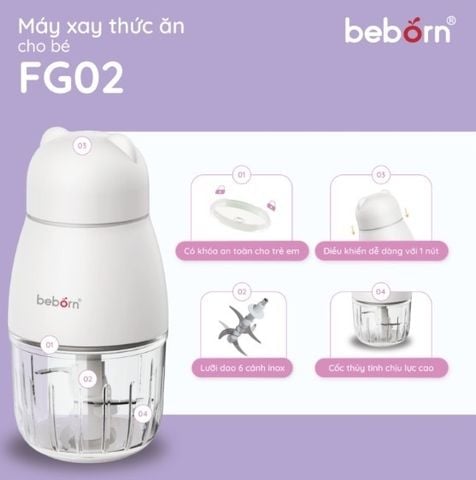 BEBORN MÁY XAY THỨC ĂN FG02KB