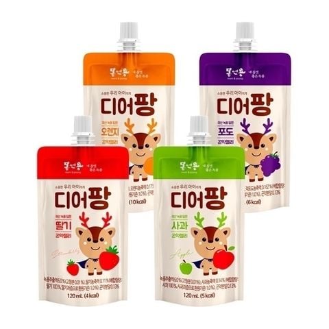 Gạc hươu non deer pang vị dâu 120ml