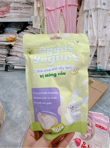 SỮA CHUA SẤY LẠNH OGGAS VỊ MÃNG CẦU