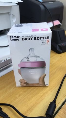 BÌNH SILICONE COMOTOMO 150ML