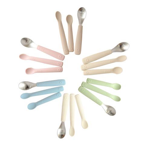 Bộ 3 thìa ăn dặm eco silicone TOBE 3211