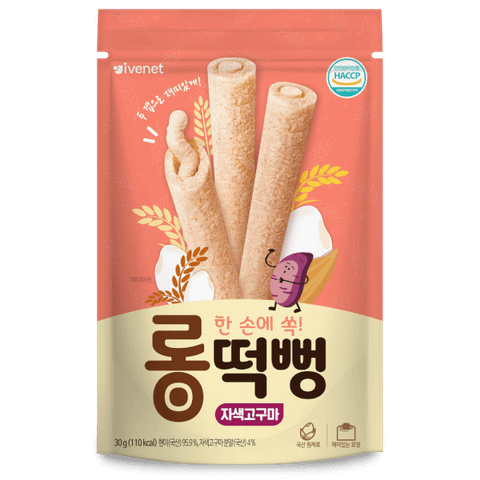 Bánh gạo Ivenet vị khoai lang tím 30g