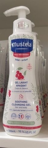 GEL TẮM GỘI CHO DA NHẠY CẢM MUSTELA 300ML