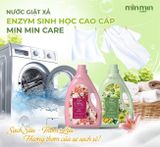 Nước giặt enzym 6 in 1 màu xanh
