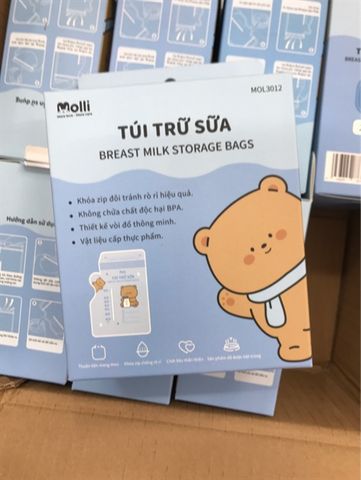 TÚI TRỮ SỮA MOLLI 250ml