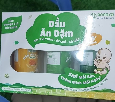 SET 3 DẦU ĂN DẶM ANPASO
