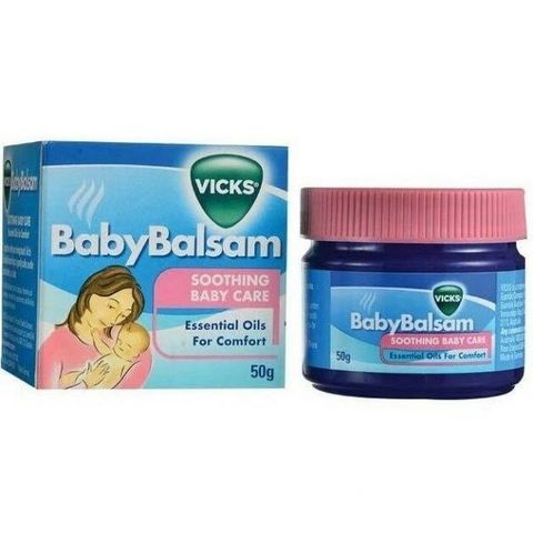 DẦU BÔI ẤM NGỰC VICKS BABYBALSAM