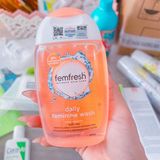 DUNG DỊCH VỆ SINH FEMFRESH 150’ML CAM