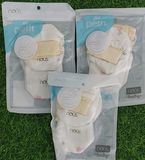 SET BTBC MÀU TRẮNG PHỐI VÀNG IN HÌNH TÁO ĐỎ