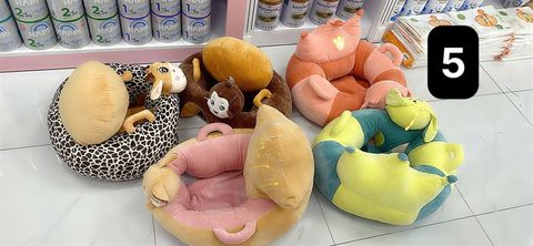 GỐI NGỒI HÌNH THÚ CHO BÉ