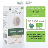 Gạo trắng hữu cơ ST25 Hoa Sữa
