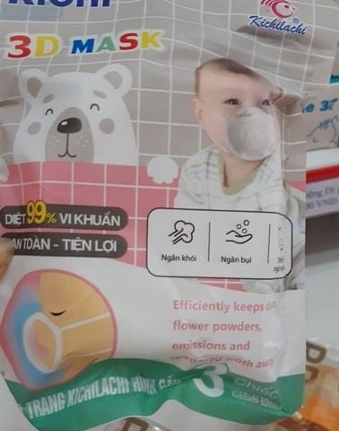 KHẨU TRANG GẤU KICHI