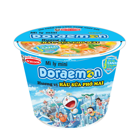 Mì ly doraemon thái lan - xanh dương