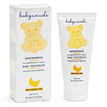 Kem đánh răng Babycoccole hương chuối 75ml 12M+