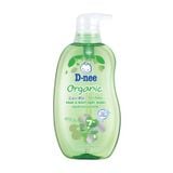 Sữa tắm gội Dnee 380ml xanh lá