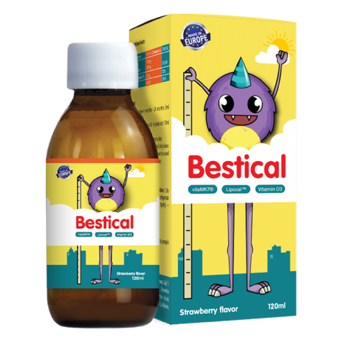 Bestical bổ sung Canxi Vitamin D3 K2 120ml