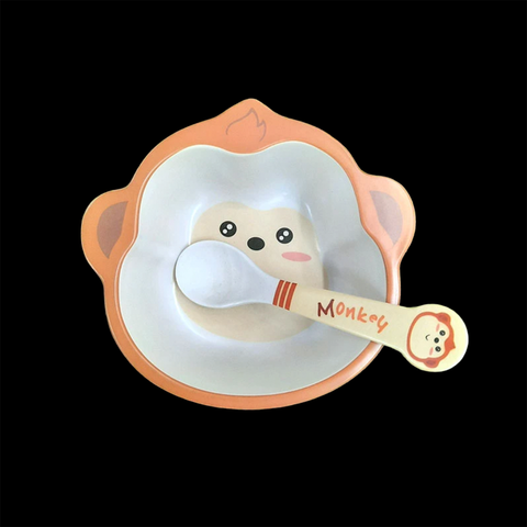 Bát sợi tre Bamboo kèm thìa