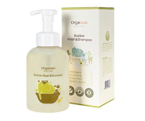 Dung dịch tắm gội Orgabebe cho bé