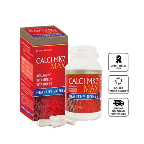 Canxi tảo biển đỏ Canxi MK7 MAX