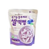 Bánh gạo dẹt Mom's Choice vị việt quất 6m+