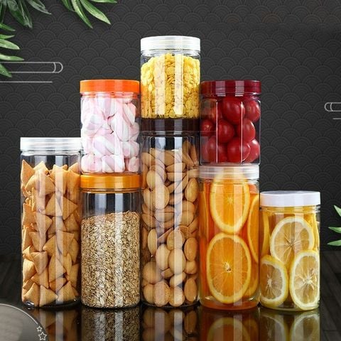 Hũ nhựa PET nắp vặn 500ml