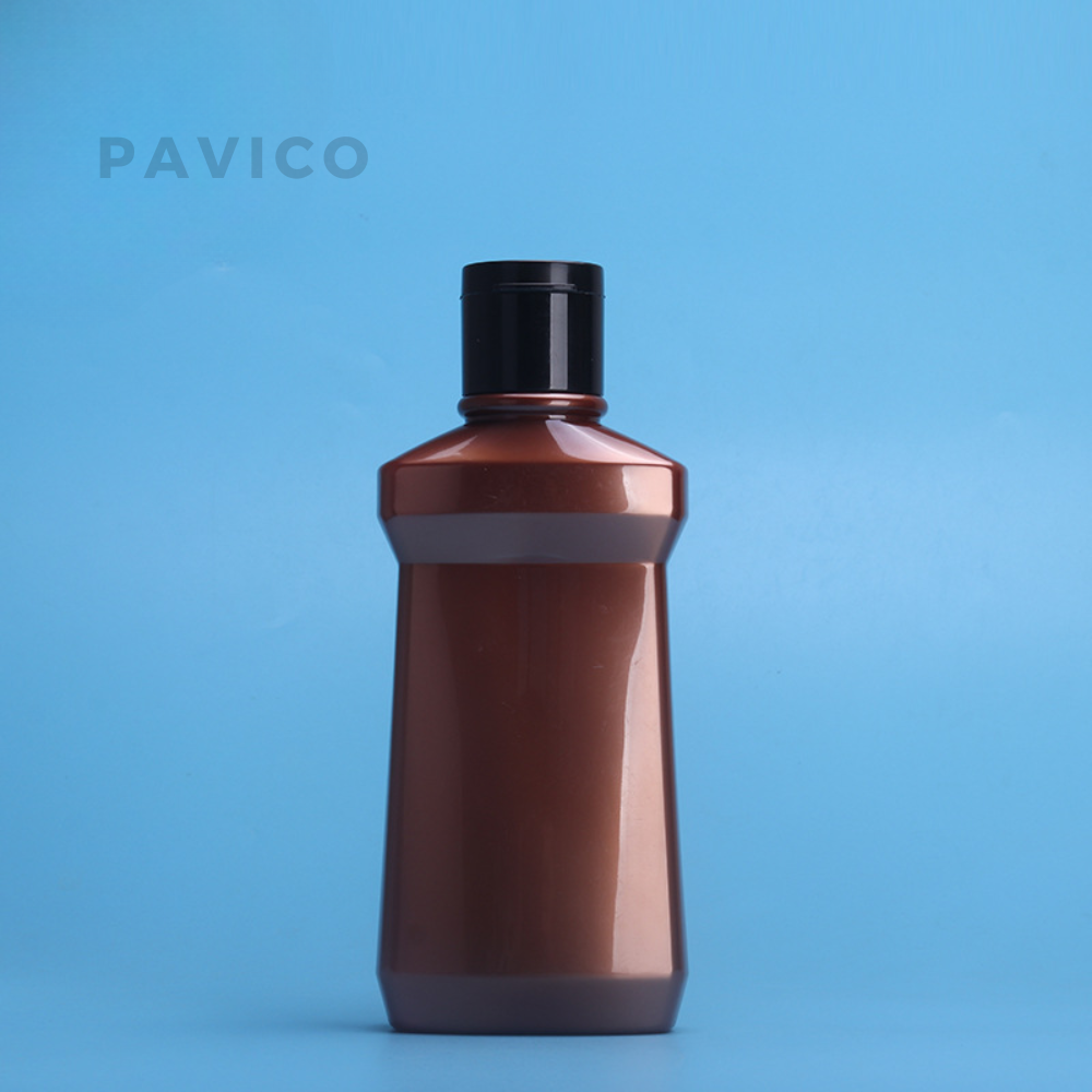 Chai PET dầu gội nắp bật 400ml