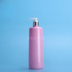 Chai PET dầu gội hồng 500ml