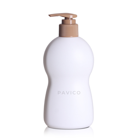 Chai dầu gội 300ml trắng sứ