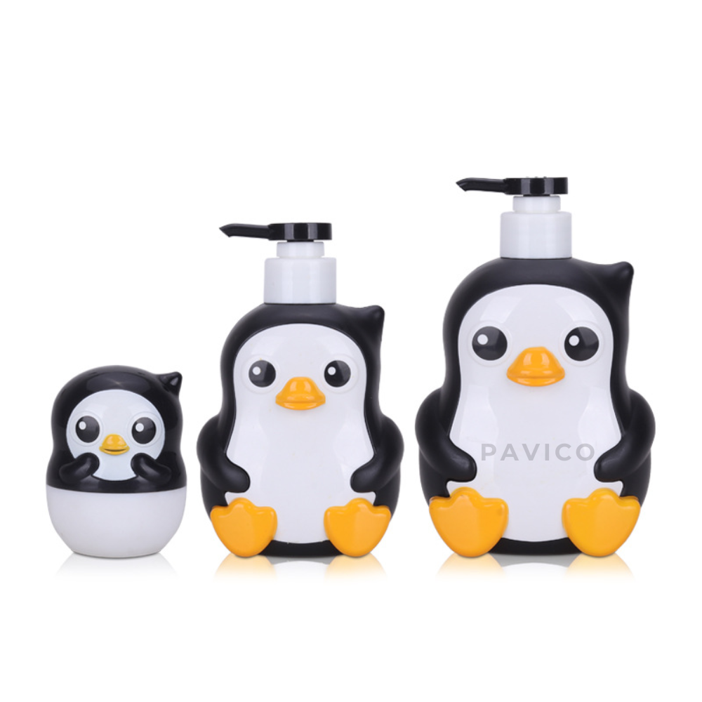 Chai dầu gội trẻ em chim cánh cụt 300ml 500ml