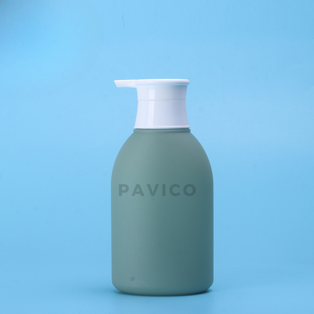 Chai HDPE sữa tắm dáng lùn 500ml