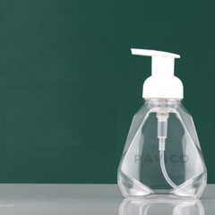 Chai tạo bọt PET 300ml dáng kim cương