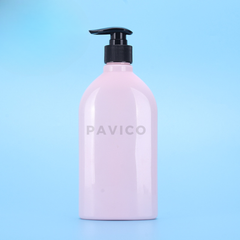 Chai PET dầu gội dáng dẹt 400ml