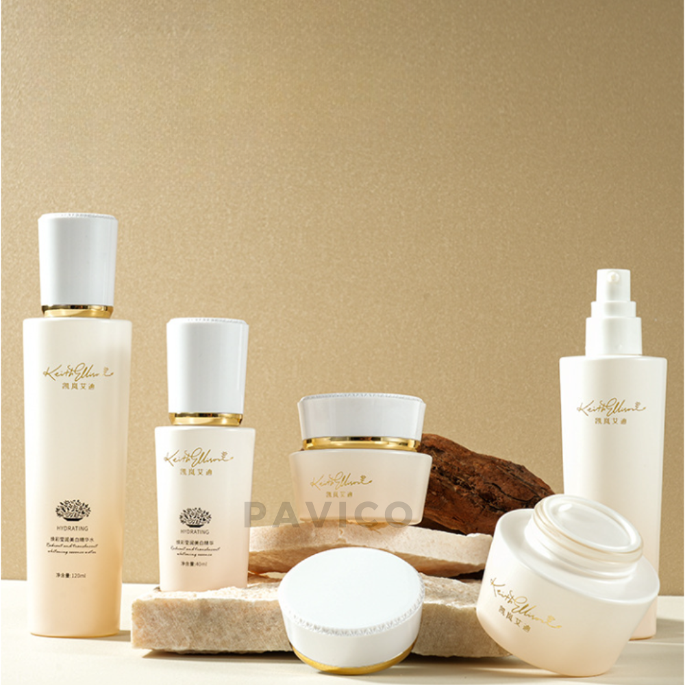 Set chai lọ mỹ phẩm thủy tinh đẹp 2025