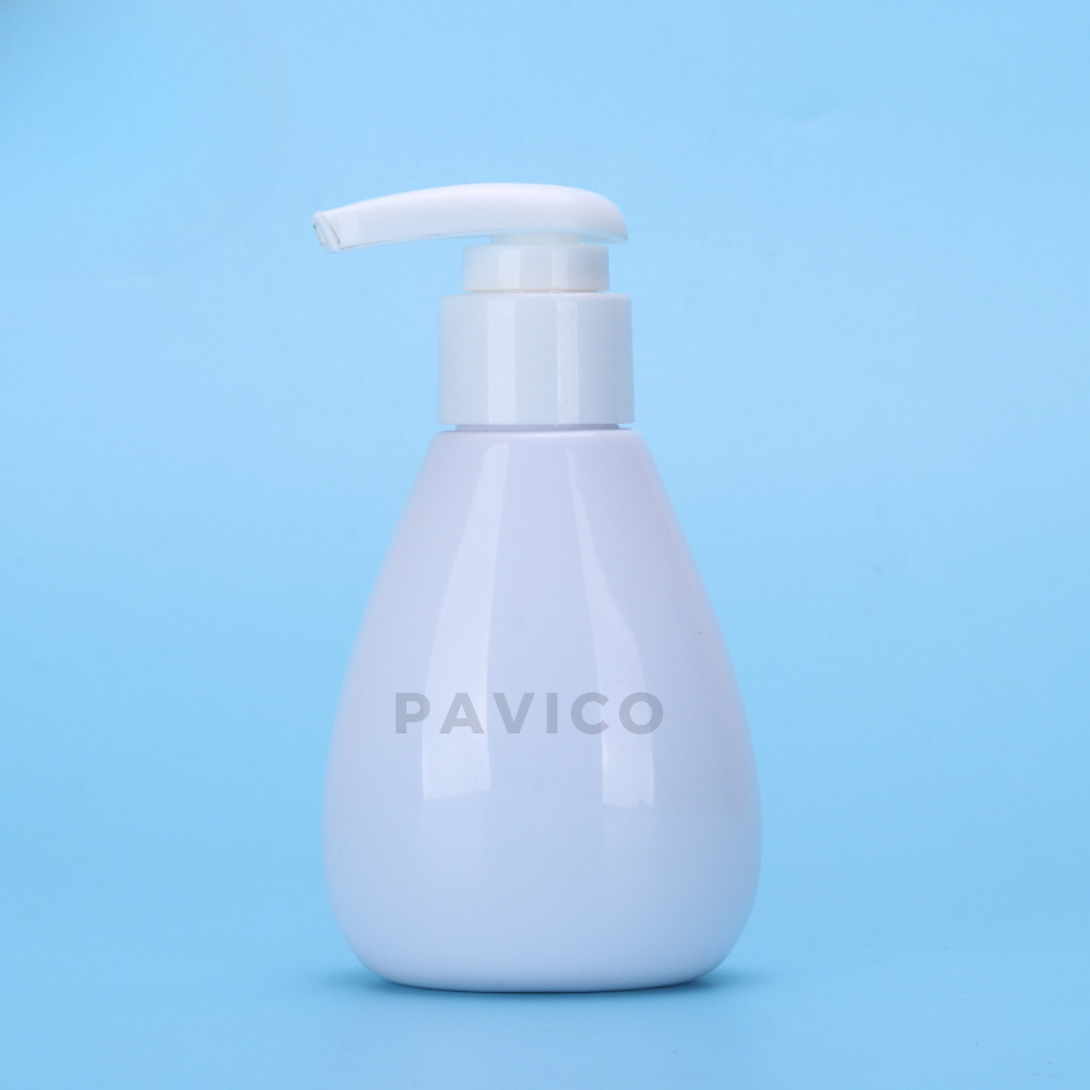 Chai PET trắng sứ dầu gội 120ml