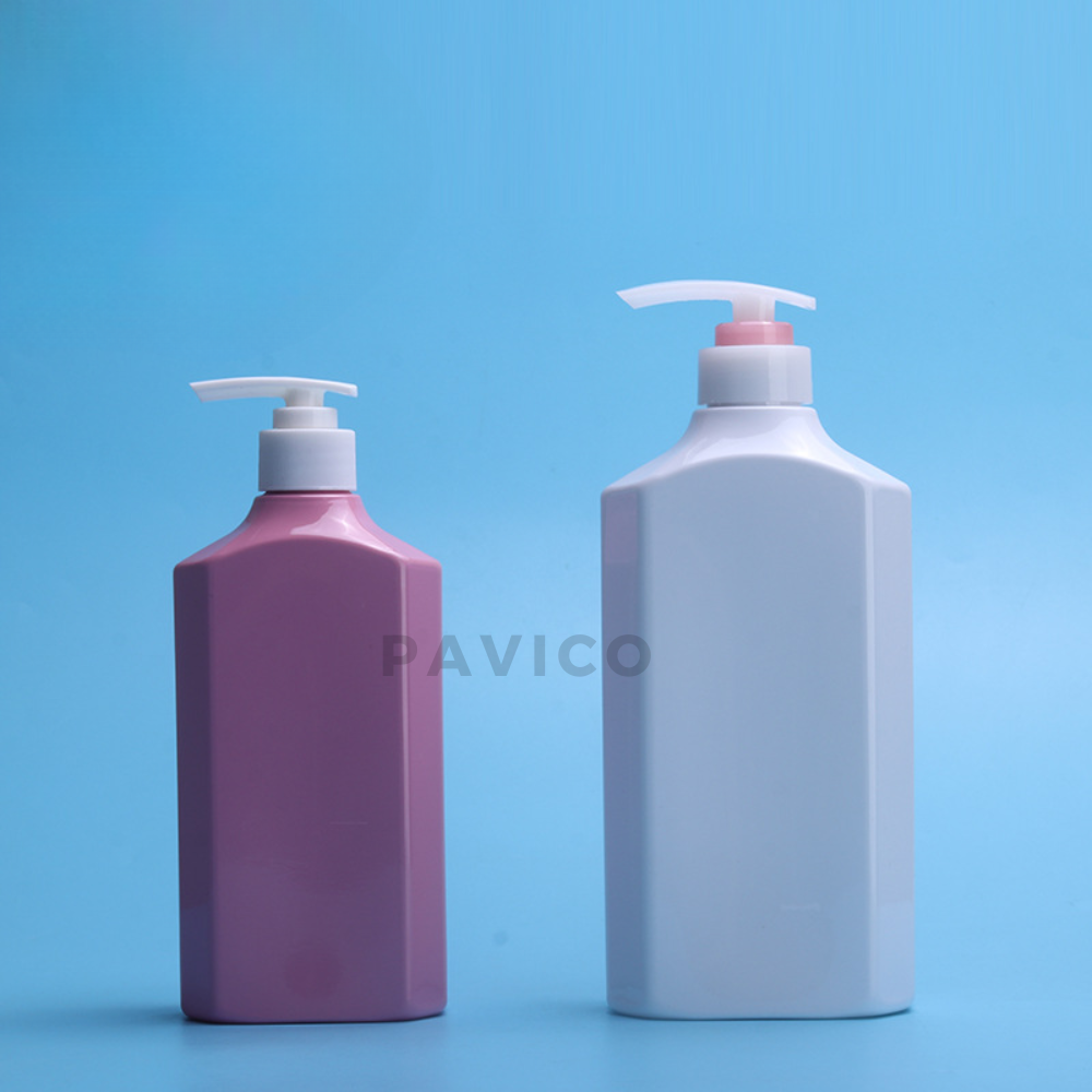 Chai PET dầu gội 500ml 800ml