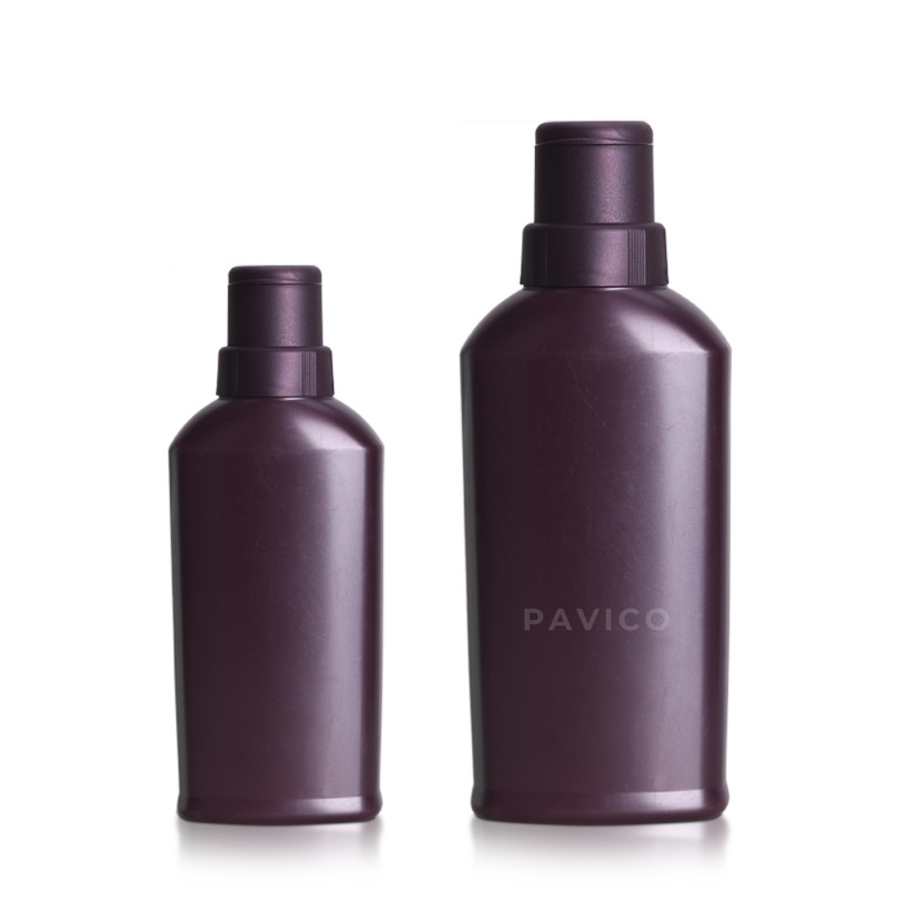 Chai dầu gội tím nắp bật 200ml 400ml