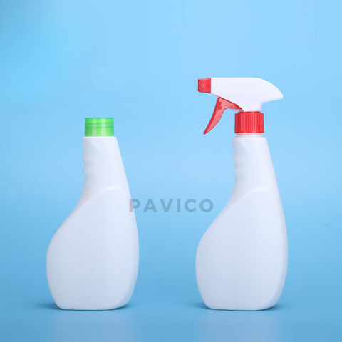 Chai HDPE xịt kính 450ml