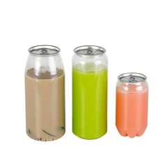 Lon nước nhựa PET nắp nhôm