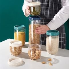 Hũ nhựa đựng đồ khô