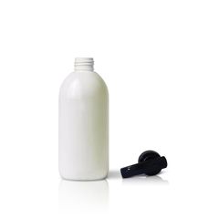 Chai dầu gội PET trắng sứ 250ml