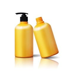 Chai dầu gội 500ml cổ tròn vòi cong