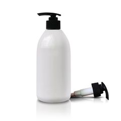 Chai dầu gội PET trắng sứ 500ml