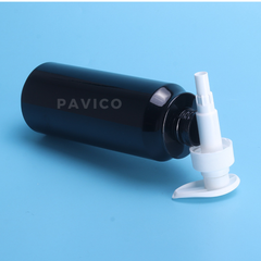 Chai PET đen dầu gội 500ml